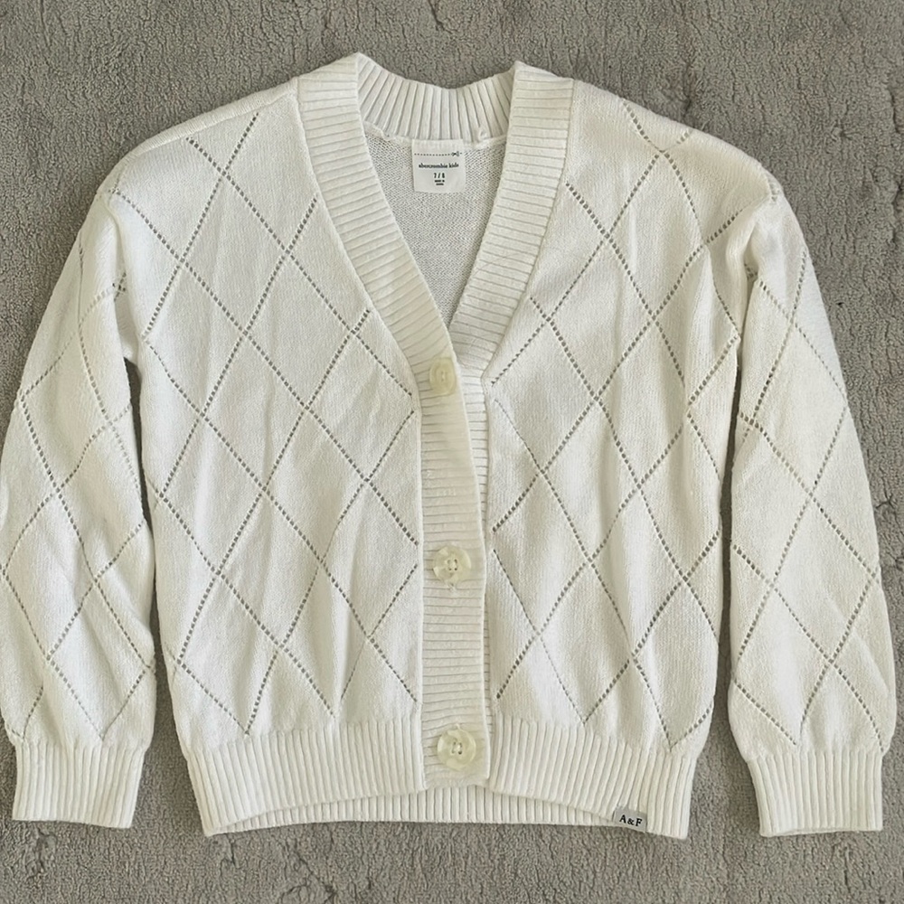 Abercrombie buttondown sweater